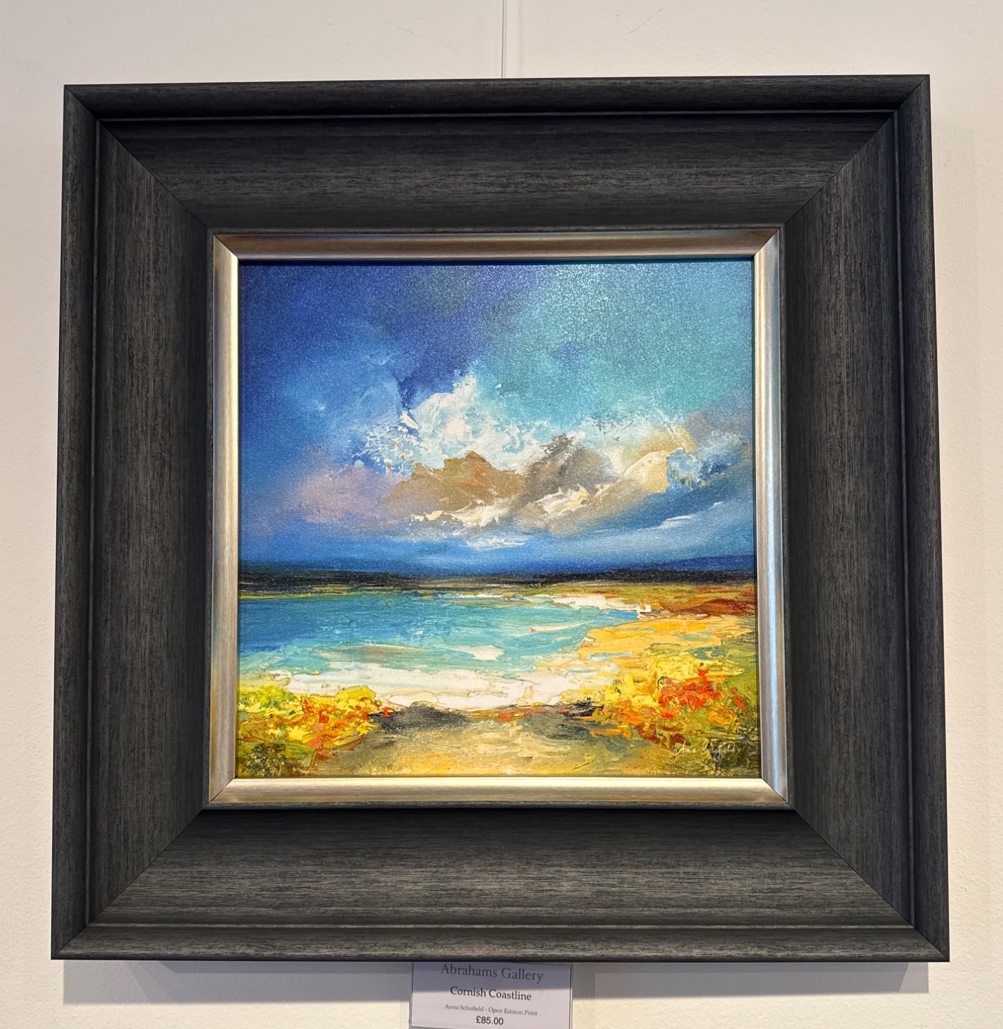 Cornish Coastline by Anna Schofield