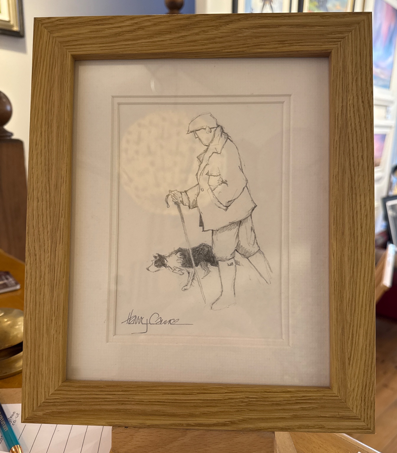 One Man & His Dog by Harry Caunce
