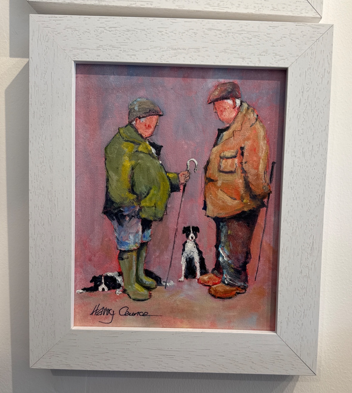 Morning Chat by Harry Caunce