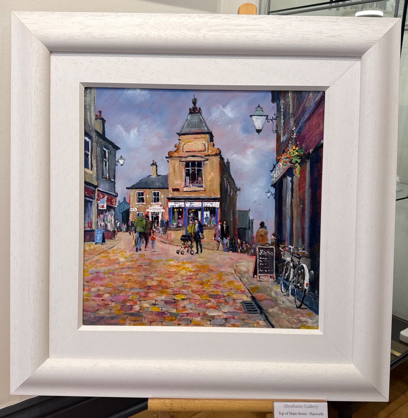 Top of Main Street - Haworth by Harry Caunce