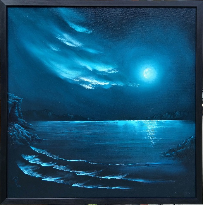 Teal Serenity by Rio Neville